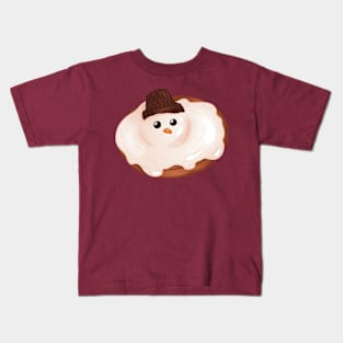 Melted Snowman Cookie Kids T-Shirt